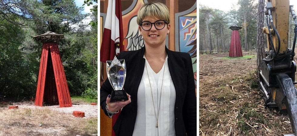 Ledro land art “sfregiato” dalle ruspe, la Provincia smentisce il Comune e dice: “Nessun danno”
